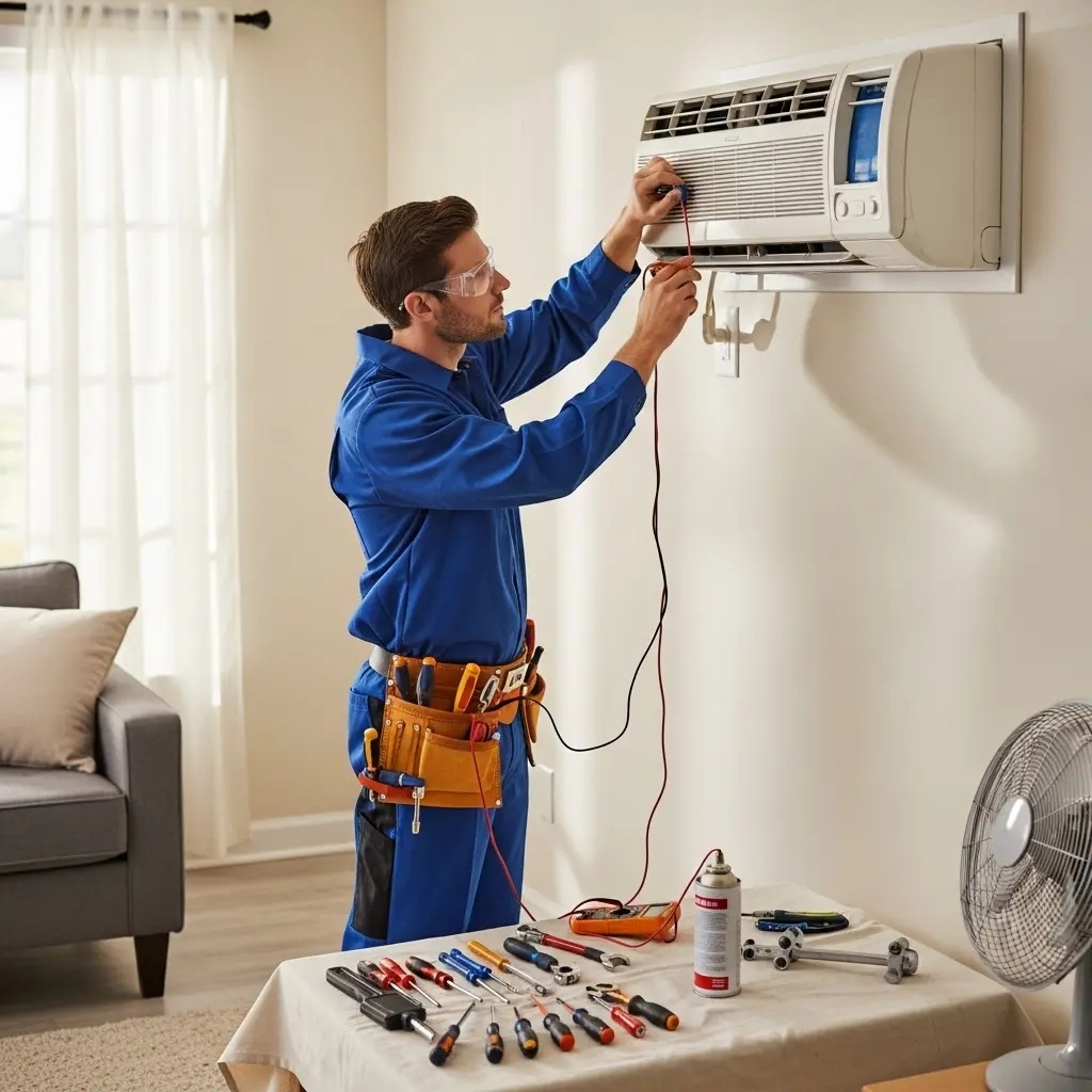 Kırkağaç York York klima gaz dolumu ve bakım – Enerji verimliliği artırıldı. - Teknik servis örneği